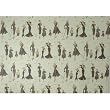 Rossi Italian Vintage Fashions Paper Decoupage Gift Wrap 20 by 28 inches