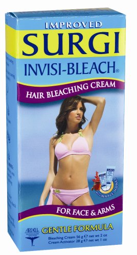 Invisibleach Crème décolorante pour les poils - Visage/bras/jambes - 43 grm Invisibleach Crème décolorante pour les poils - Visage/bras/jambes - 43 grm