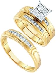 0.20CT DIAMOND FASHION TRIO SET