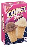 Review Comet  / Comet Cups Ice Cream Cones, 12-Count Boxes (Pack of 24)