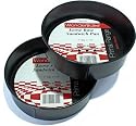 WonderBake set of 2 Loose Base 7" Inch Round Victoria Cake Tins Bakeware