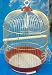 Round Bird Cage Budgie Canary Finch Gold/Brass Ornamental