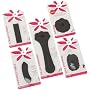 Foot Petals Women's Sole Solutionz & Peek-A-Shoe Pouch
