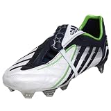 adidas Men's Predator Abs PS TRX Soft Ground Soccer Cleat,White/Indigo/Green,12 M