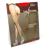 Crotchless Fishnet Panty Hose (Red;One Size)