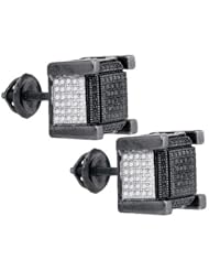 0.11CTW-DIA MICRO-PAVE EARRING