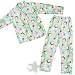  : Green Camo Monkey Flannel Pajamas for Women