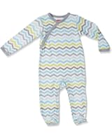 SkipHop Baby-Boys Starry Chevron Side Snap Footie