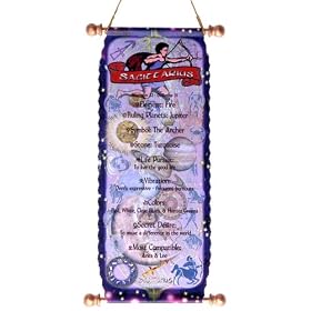 Sagittarius Zodiac Tapestry Novemeber 22 - December 21 Horoscope, Astrology Unique Gifts