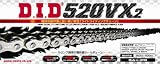D.I.D [ 大同工業 ] 520VX2-120ZB S&amp;S [ シルバー ] カシメジョイント付属
