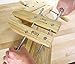 BESSEY LHS-10, 10 In. Wood Handscrew Clamp, Black