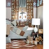 5pc set with Blue Pillow by Glenna Jean