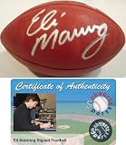 Eli Manning Signed Official Wilson NFL Game Football