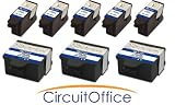 8 PK Kodak Compatible 1215581 Black and 1810829 Color cartridges for Kodak ESP 5, Kodak ESP 7 , Kodak ESP 9