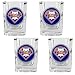 Philadelphia Phillies MLB 4pc Square Shot Glass Set by Great American Products