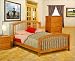 Atlantic Furniture King Windsor Headboard in Caramel Latte Windsor Headboard