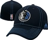 Dallas Mavericks Basic Logo Structured Flex Fit Hat