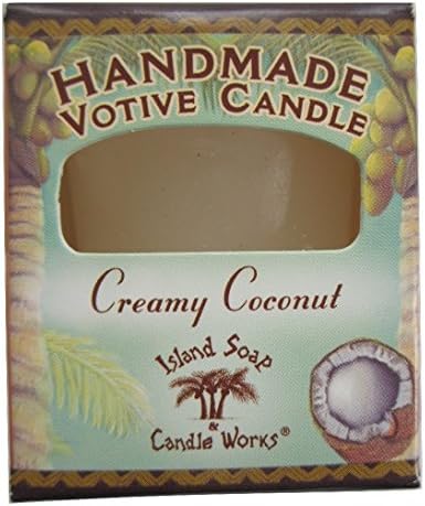 Island Soap Company Coconut Beeswax Votive Candle
