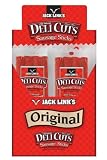 Jack Link's Deli Cuts, 4-Pack Sausage Sticks, Original Flavor, 3-Ounce Packages (Pack of 16)