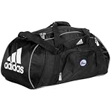 NBA adidas Philadelphia 76ers Black Team Logo Gym Duffel Bag