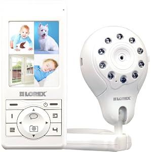 Lorex LW2003 LIVE snap Video Baby Monitor (White)
