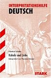 Interpretationshilfe Deutsch: Kabale und Liebe. Interpretationshilfe Deutsch: Der Aufbau des St�cks. Die Sprache. Charakteristik der Hauptpersonen. Ein b�rgerliches Trauerspiel?