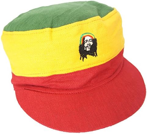 Bob Marley Reggae Hipster Rasta Handmade Vintage Bohemian Boho Hippie Gypsy Indian Hmong Tribal Ethnic Hat Cap (BMH001) - Buy This 4 Similar Items, Free Upgrade Fedex Shipping