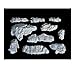 Woodland Scenics WS 1230 Rock Mold-Outcroppings - 5 x 7