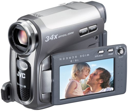 JVC GRD770 MiniDV Camcorder with 34x Optical Zoom