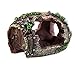 Medius Safe Fish Tank Resin Broken Barrel Cave Landscaping Decoration
