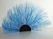 Burnt Ostrich Fans Blue