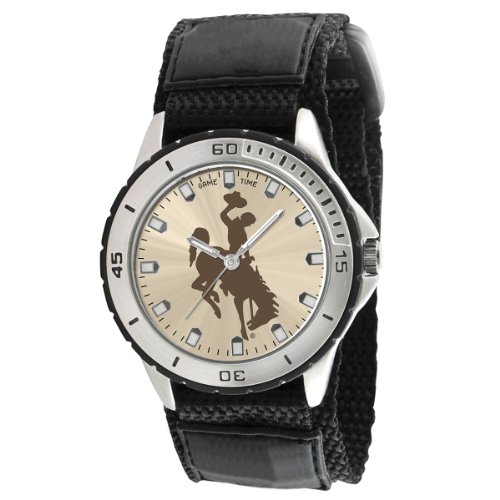 Game Time Men's COL-VET-WYO Veteran Custom Wyoming Veteran Series Watch