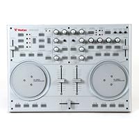 Vestax VCI-100 USB MIDI DJ Controller with Platter Controls (Silver)