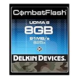 Delkin 8 GB CombatFlash (CF) PRO 625X UDMA Memory Card DDCFCOMBAT-8GB