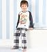 (Parent_T864376A) Autograph Younger Boys' Pure Cotton Breakfast Pyjamas in Miscellaneous
