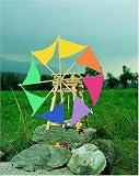 Segelwindm�hle, Bausatz, bunte Segel - 