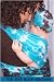 Baby K'tan Baby Carrier Tie Dyed Blue Brown Small