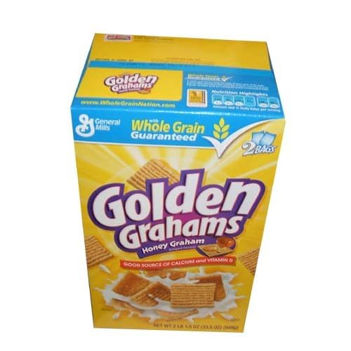 General Mills Golden Grahams Honey Graham Cereal 33.5 Total Ounce Two
