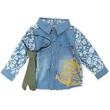 【H27年秋冬物】 CHILD CHAMP(チャイルド チャンプ) タイプライター/ダンガリーネクタイ付きペイズリーシャツ 80cm/BL NO.C-86153204