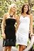 Misses Fernsunset Casual Tube Dress, Large, White