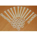 HHO KIT Nylon Screws, Nuts & Washers WATER4GAS Hydrogen fuel cell water car