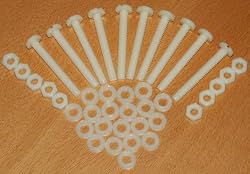 HHO KIT Nylon Screws, Nuts & Washers WATER4GAS Hydrogen fuel cell water car