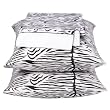 Zebra Print 300Tc Sheet Set - Black/ White