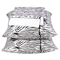 Zebra Print 300Tc Sheet Set - Black/ White