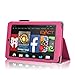 Kindle HD 7 Case - Exact Amazon Kindle Fire HD 7 4th Gen Case [PRO Series] - Premium PU Leather Folio Case for Amazon Kindle Fire HD 7 4th Generation (2014) Hot Pink