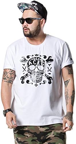 men's shirts men tshirt tall big hip-hop breaking popping 6xl street dance