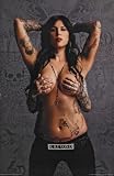 Kat Von D - Artist: Unknown - Art Print Poster Size: 36.00 by 24.00 inches