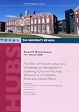 The role of product involvement, knowledge, and perceptions in explaining consumer purchase behaviour of counterfeits : direct and indirect effects