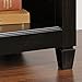 Sauder Edge Water Bookcase, Estate Black finish