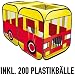 Spielzelt, Pop Up Zelt, B�llebad, B�llchenbad CT25B inkl. 200 T�V gepr�ften Plastikb�llen